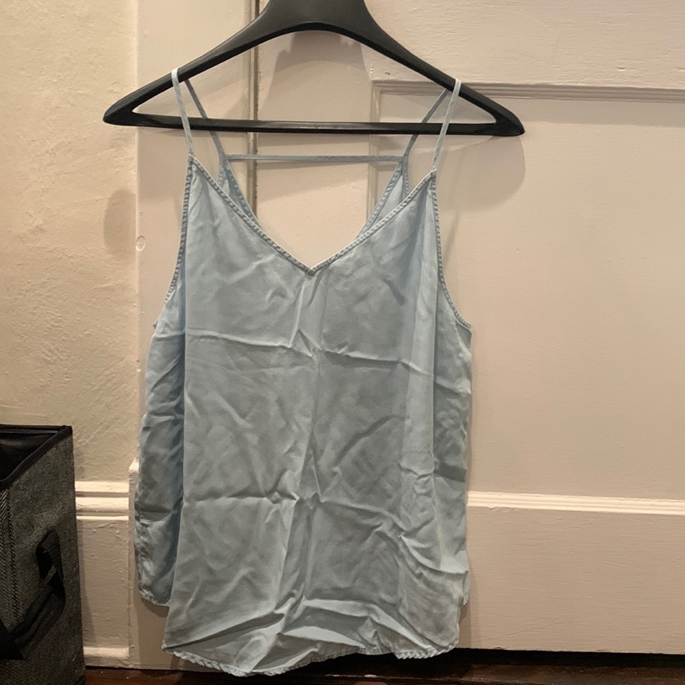 Loft chambray cami tank